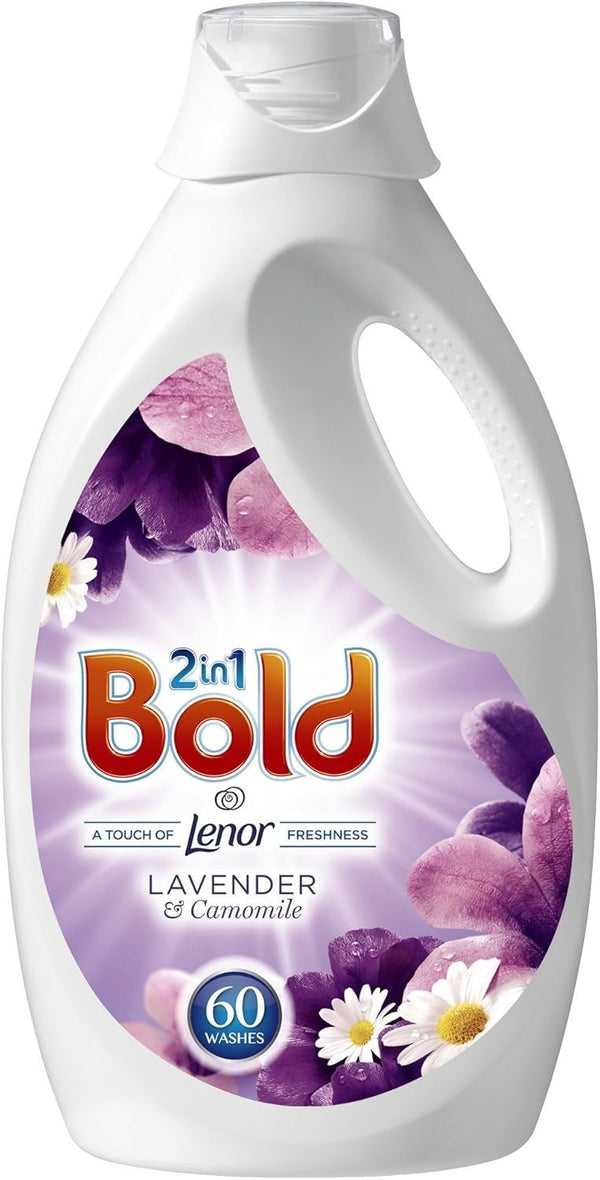 Bold 2in1 Washing Liquid Lavender Pack Of Three Bottles