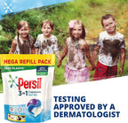 Persil 3-in-1 Non-Bio Laundry Capsules 150 Washes - Gentle, Unscented by Persil