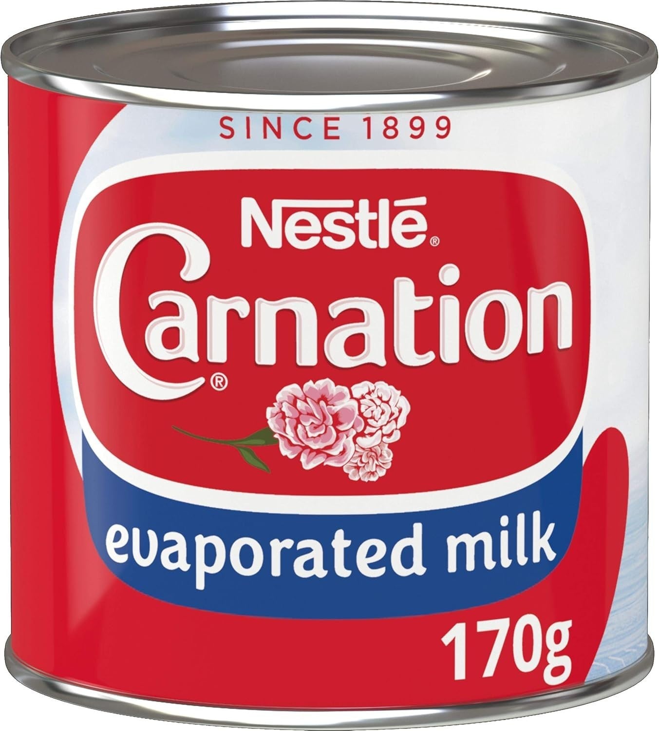 Carnation Evaporated Milk 170g Tins (Pack of 24) | Dessert & Baking Topping by Carnation