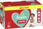 Pampers Baby-Dry Pants Size 3 (6-11kg) - 94 Disposable Diapers for Babies by Pampers