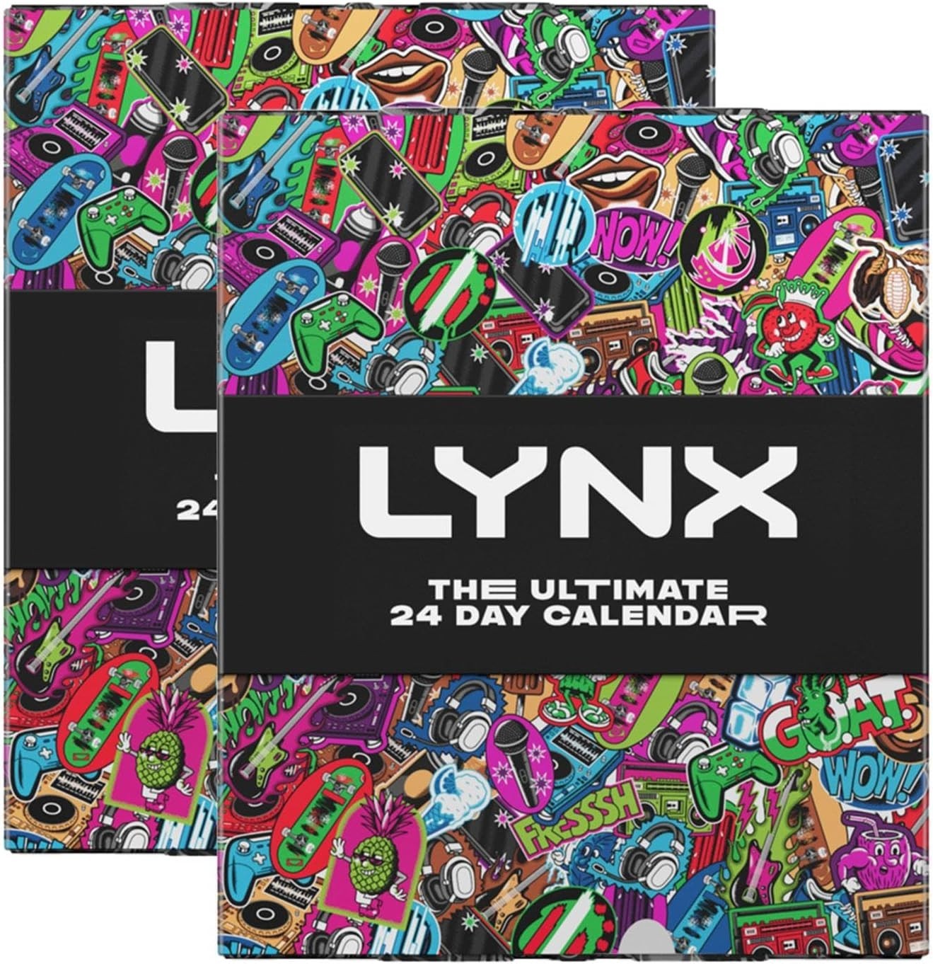 Lynx Ultimate 24-Day Christmas Calendar 2pk Body Wash Spray Deodorant Gift Set by Lynx