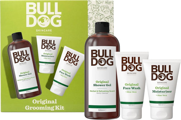 Bulldog Skincare Men Gift Set Original Grooming Kit 750ml