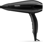 BaByliss Turbo Power 2200W Hair Dryer Black Ceramic Fast Drying Blow Dryer by BaByliss