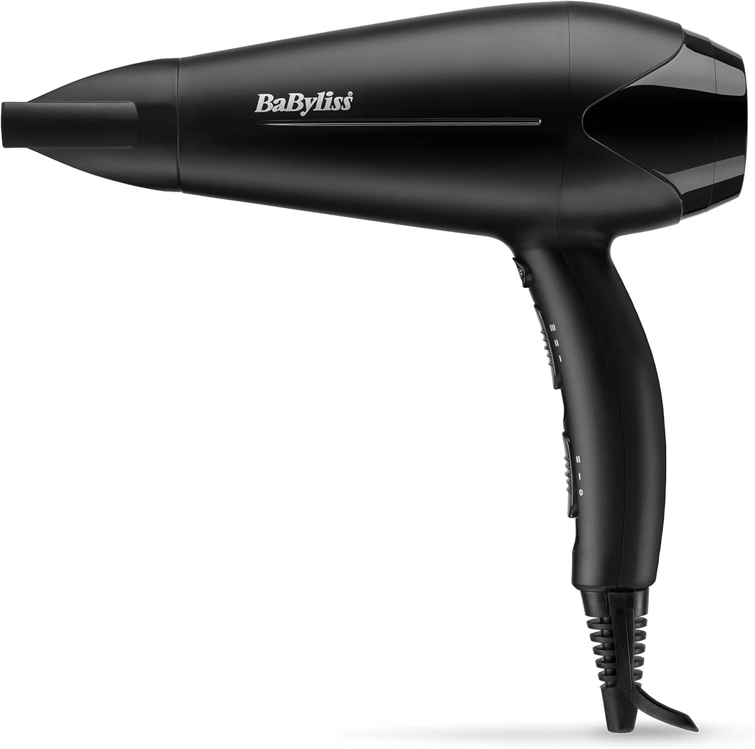 BaByliss Turbo Power 2200W Hair Dryer Black Ceramic Fast Drying Blow Dryer by BaByliss
