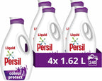Persil Colour Laundry Liquid Detergent 4x1.62L 240 Washes Concentrated Fresh by Persil