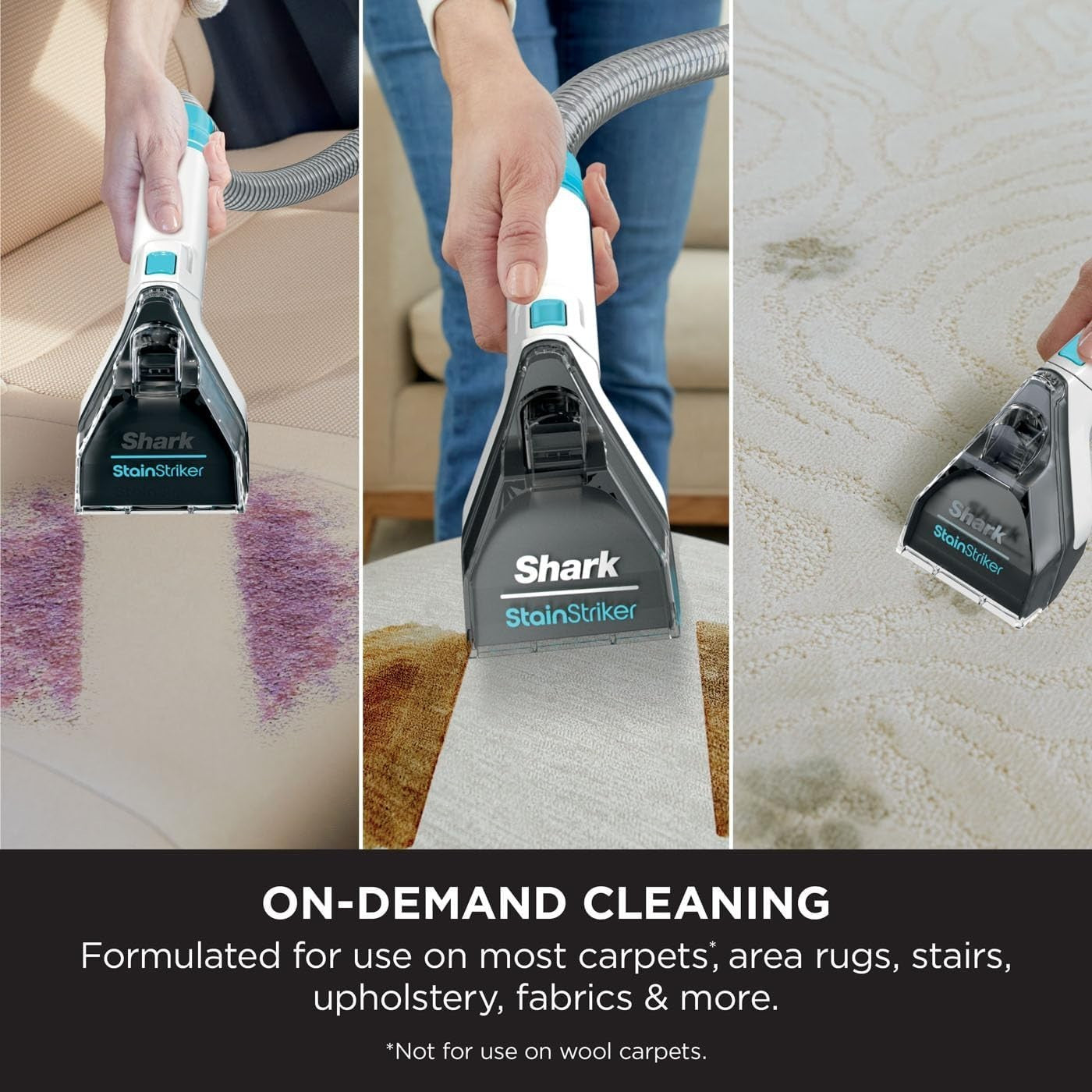 Shark CarpetXpert Deep Clean Bundle + StainStriker Oxy Multiplier - 1.42L UK by Shark