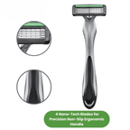 BIC Flex 4 Men’s Razor 12 Disposable Shavers 4 Blades Aloe Vera Vitamin E by BIC