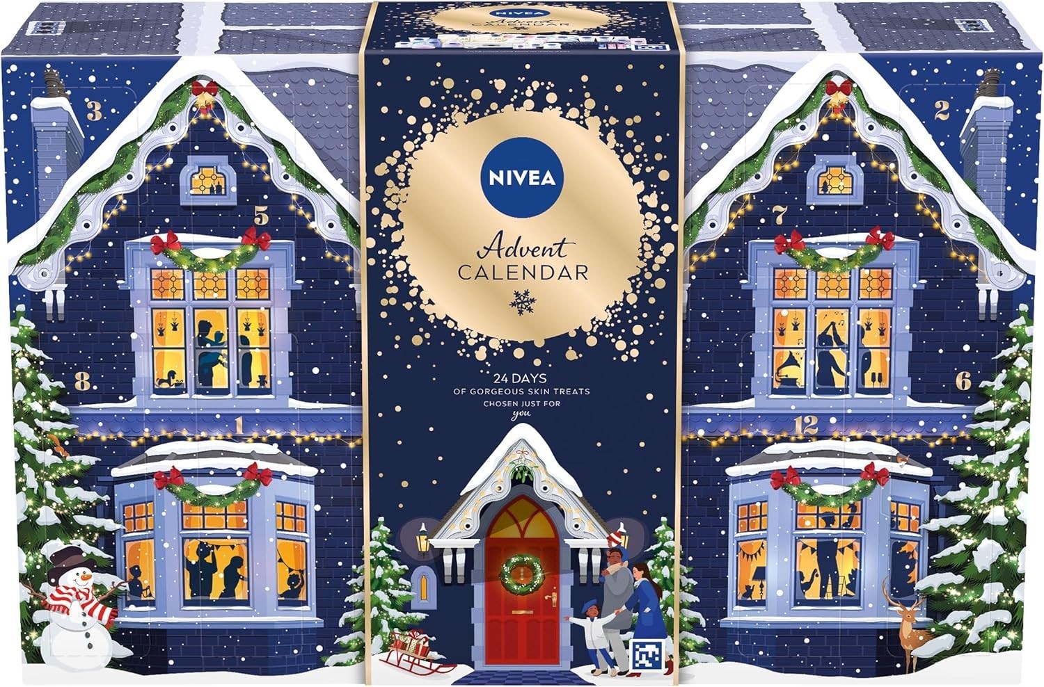 NIVEA Advent Calendar 2024 | Women’s Skincare Gift Set with 24 Beauty Treats by NIVEA