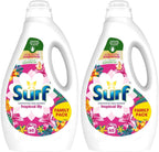 Surf Tropical Lily Liquid Detergent 1.62L x2 60 Washes Each, Long Lasting Fresh by Surf
