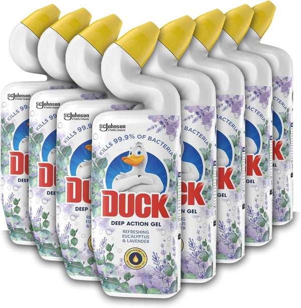 Duck Deep Action Gel Toilet Cleaner Eucalyptus Lavender