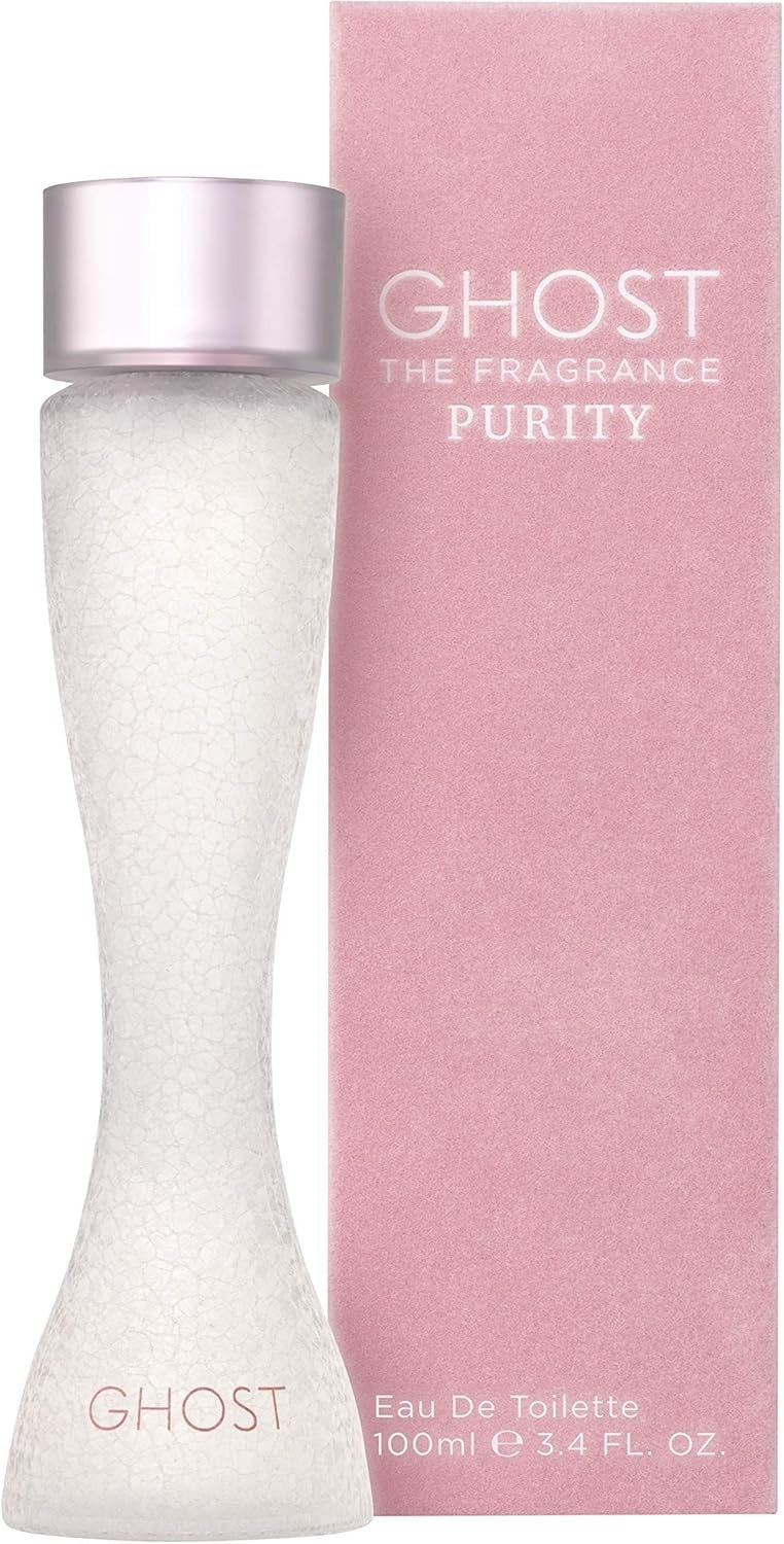 Ghost Purity Eau de Toilette 100ml Perfume for Women Floral Scent Long Lasting by Ghost