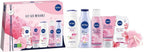 NIVEA Soft Rose Indulgence Gift Set | 7 Pc Women’s Skincare Pampering Rose Pack by NIVEA