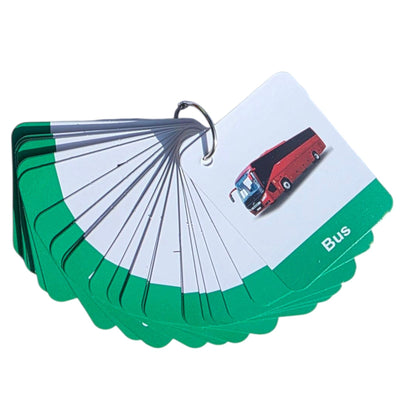 Vehicles Flashcards Toddlers – Educational Transport Cards for Early Learning Fun