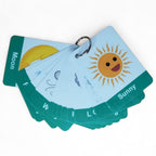 Weather Flash Cards | First Words Educational Flashcards for Toddlers and Babies | Great for Speech, Sensory Play & Early Learning at Home by Zstore
