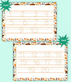 Letter Tracing Worksheets for Toddlers 4 Practice Mats with Erase Pen Learn to Write Alphabet, Numbers, Shapes & Name by ZStore