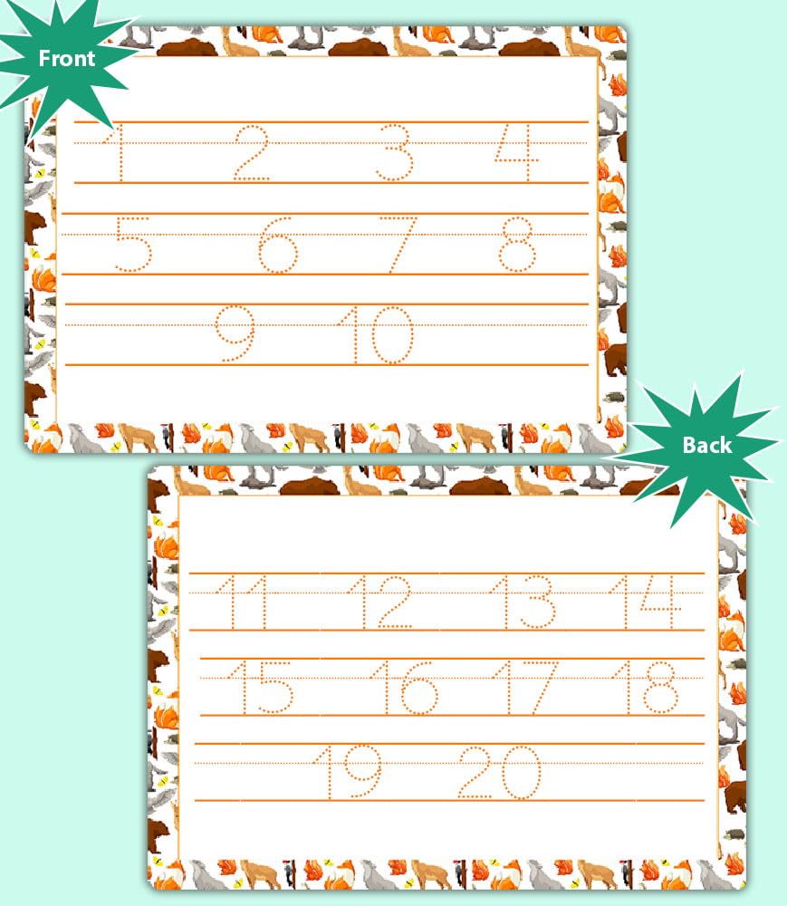 Letter Tracing Worksheets for Toddlers 4 Practice Mats with Erase Pen Learn to Write Alphabet, Numbers, Shapes & Name by ZStore