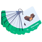 Food Flashcards for Kids by Zstore 24 Card Set Double Sided by Zstore