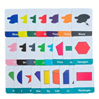 Toddler Flash Cards 70 Pcs Phonics Numbers Colors Shapes by Zstore