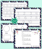 Learn to Write Tracing Set for Kids Age 6 Months Alphabet, Numbers, Shapes & Name by ZStore
