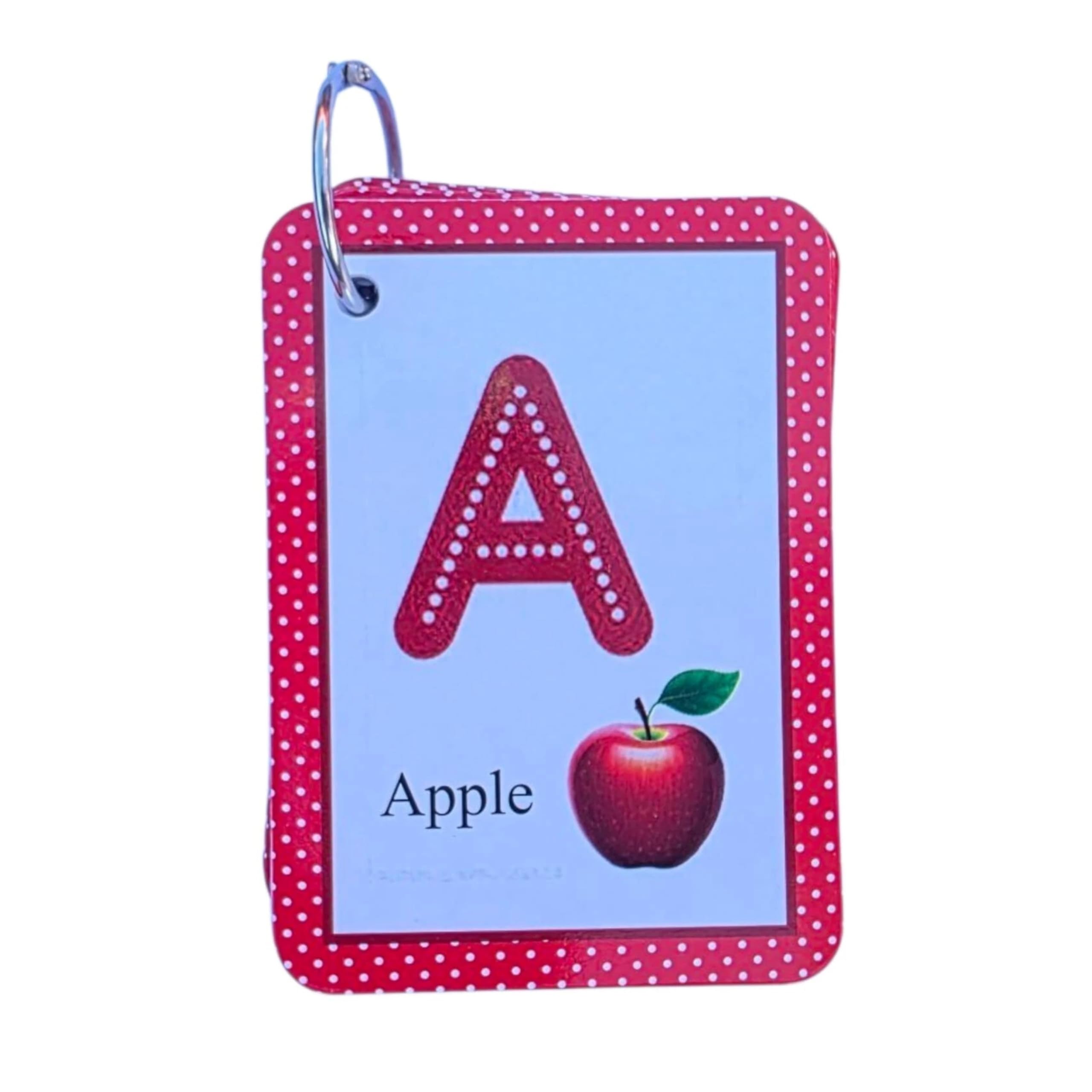 Preschool Flash Cards Set for Toddlers – ABC Letters & 123 Numbers with Fun Borders | Early Learning Flashcards for Kids Ages 6m+ | Educational Cards for Boys & Girls with Ring by Zstore