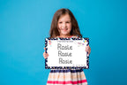 Personalized Name Writing Practice Mat for Kids – Unicorn-Theme by ZStore