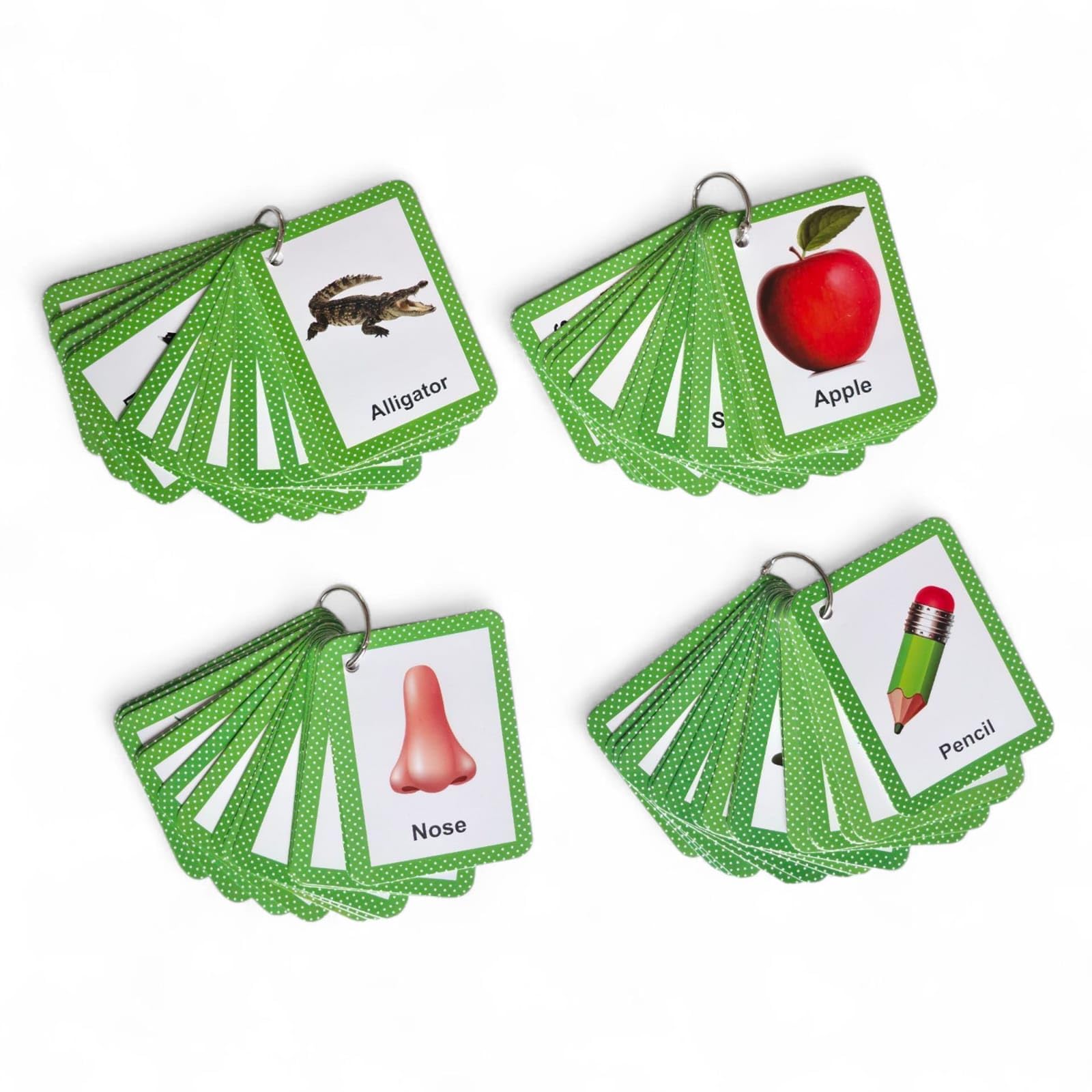 First Words, Fruits, Body Parts, Animals, Flash Cards | Early Years Resources by Zstore