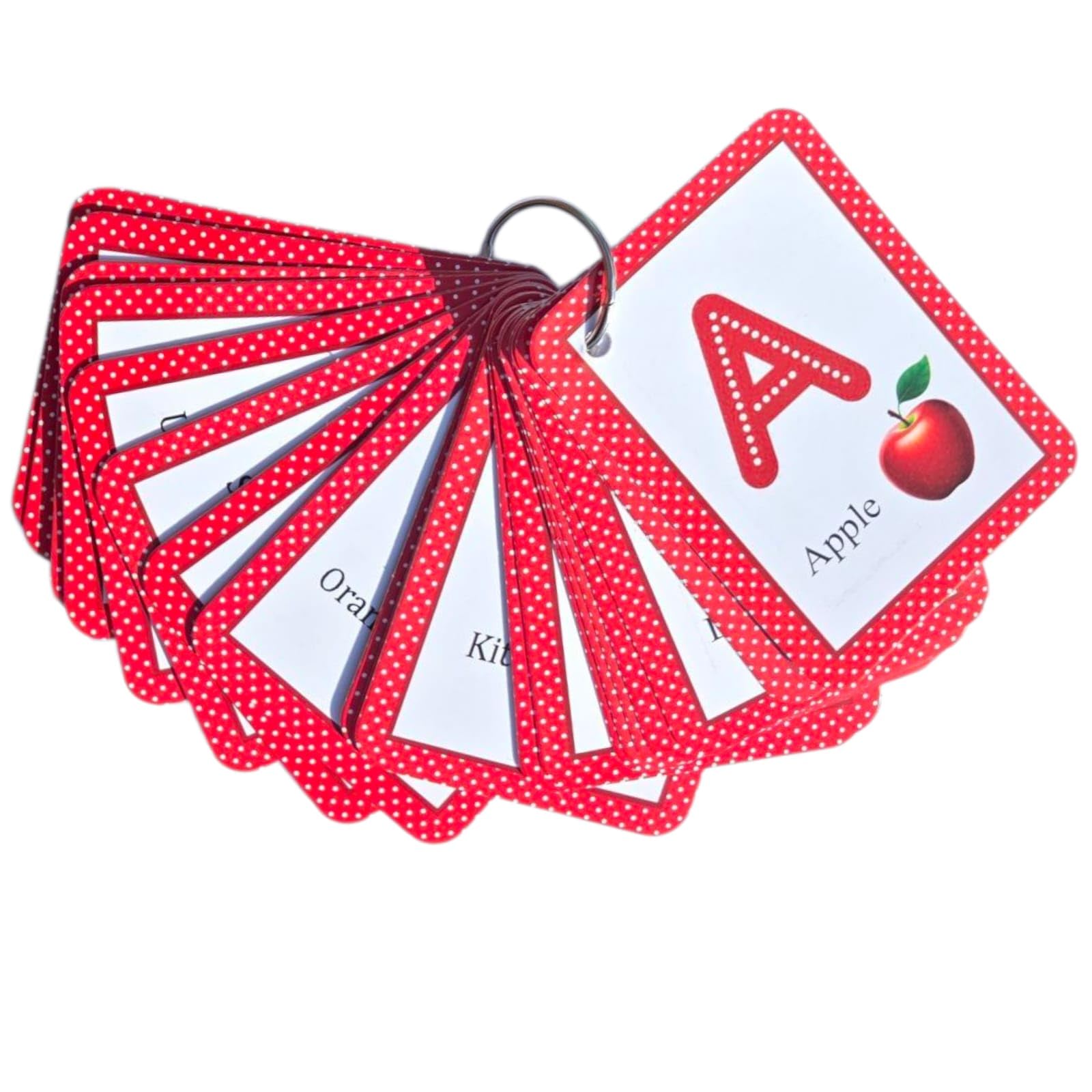 Educational A to Z Flashcards with Pictures for Kids by Zstore