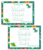 Personalized Name Writing Mat For Kids Custom Handwriting Practice Board Reusable & Waterproof by ZStore