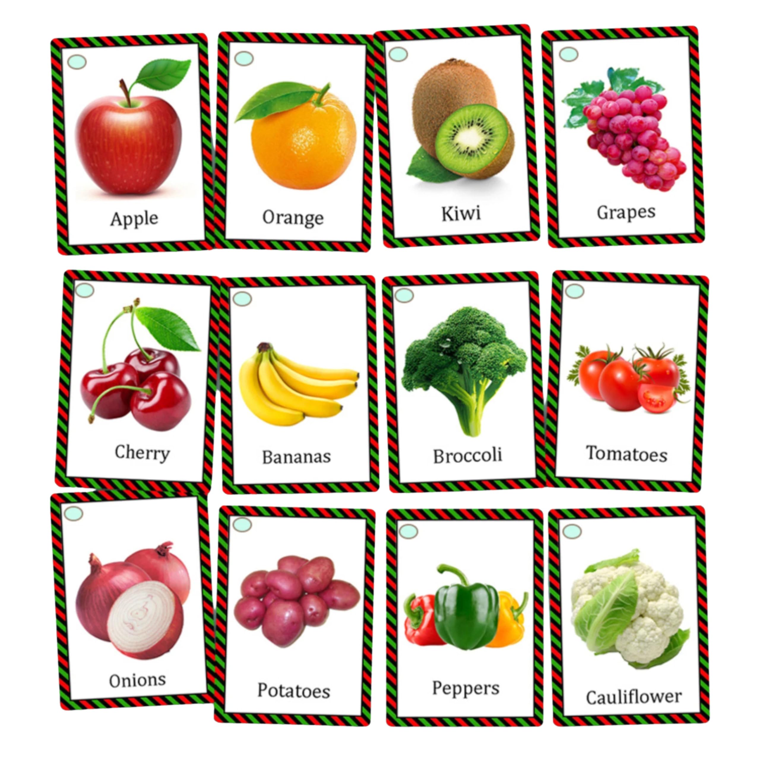 Montessori Phonics Flash Cards Toddlers Alphabet Words by Zstore