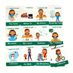 Daily Activities Flash Cards for Toddlers and Preschoolers by Zstore