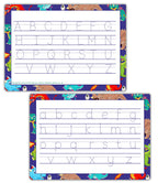 Dragons Themed Alphabet Tracing Mat A4 For Kids Letters by ZStore