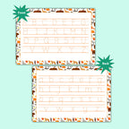 Alphabet Tracing Mat For Kids Capital And Lowercase Letters by ZStore