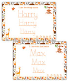 Custom Name Tracing Worksheet for Kids – Reusable Handwriting Practice Mat by ZStore