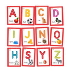 Toddler Flash Cards Set – 70 Educational Cards with Alphabet, Numbers, Colors & Shapes | Preschool Learning Flashcards with Fun Borders & Ring for Kids Ages 6m+ | ABC 123 Early Learning Toy by Zstore
